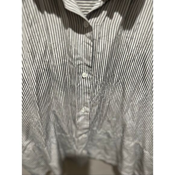 EVERLANE THE BOXY SHIRT IN WASHABLE SILK blouse - Picture 7 of 8